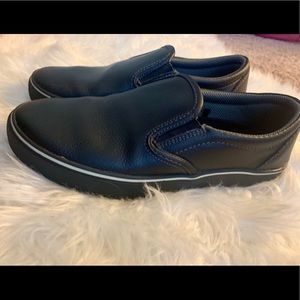 Leather like Van Style Slip On